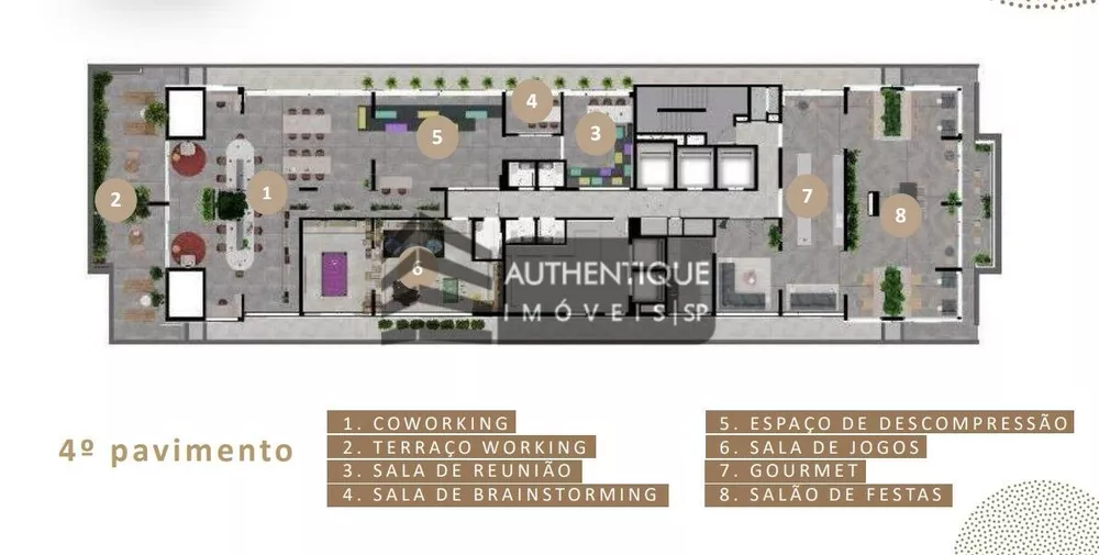 Apartamento, 1 quarto, 42 m² - Foto 2