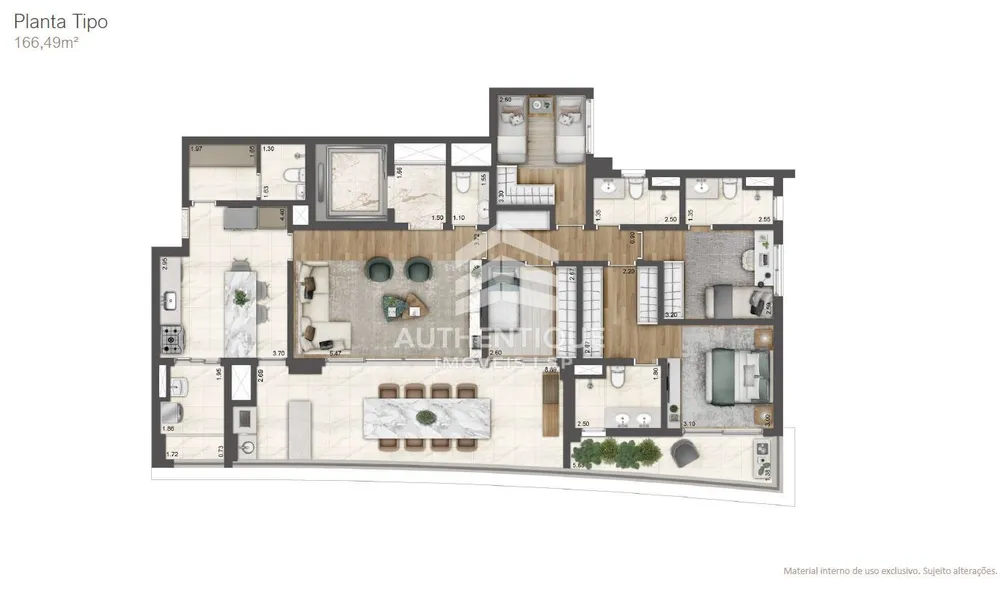 Apartamento, 4 quartos, 230 m² - Foto 8