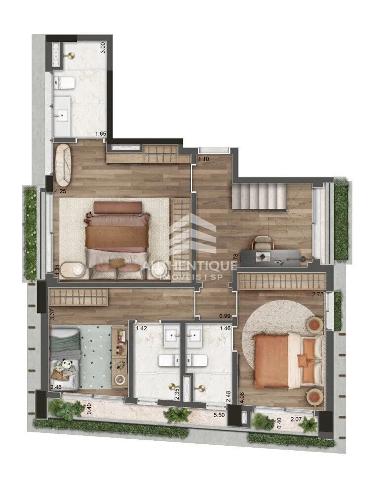 Apartamento, 3 quartos, 182 m² - Foto 42