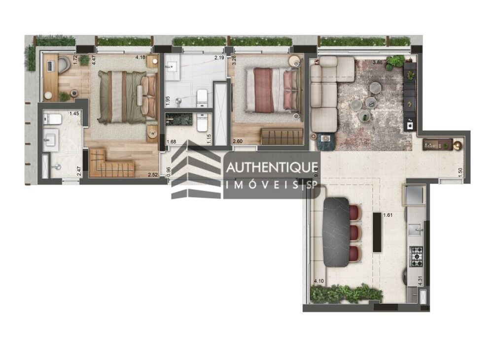 Apartamento, 3 quartos, 182 m² - Foto 31