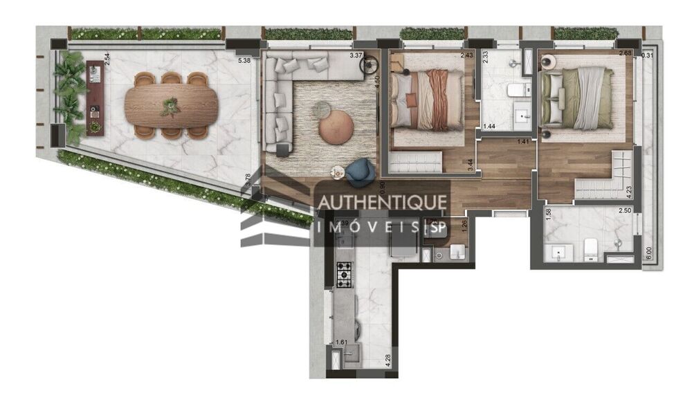 Apartamento, 3 quartos, 182 m² - Foto 17