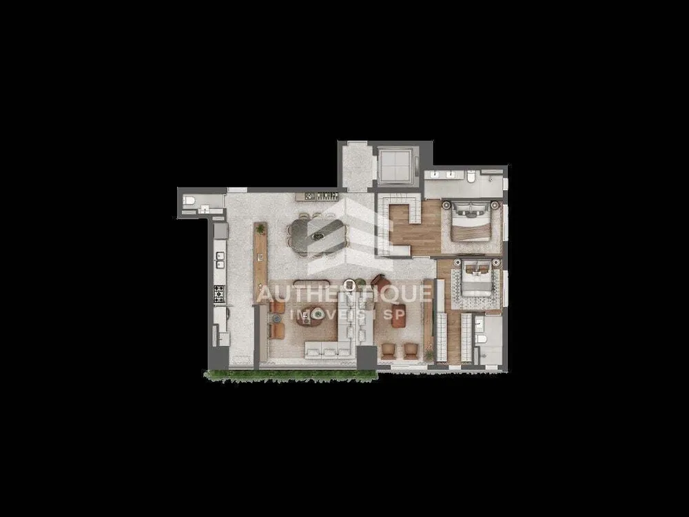 Apartamento, 3 quartos, 125 m² - Foto 1