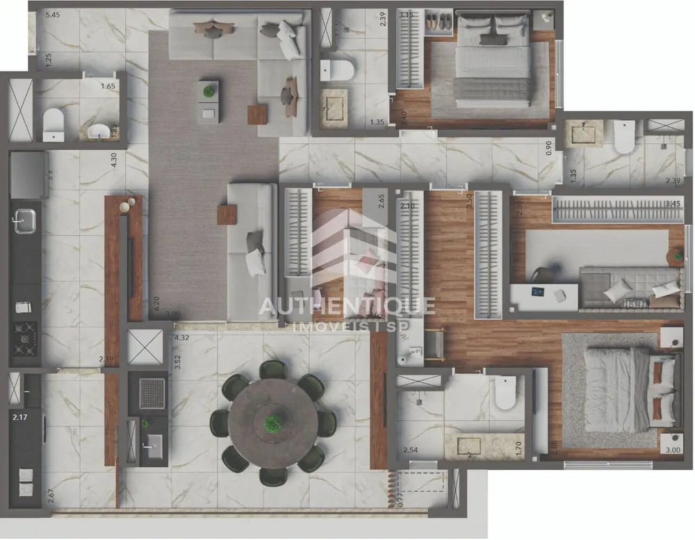 Apartamento, 3 quartos, 83 m² - Foto 12
