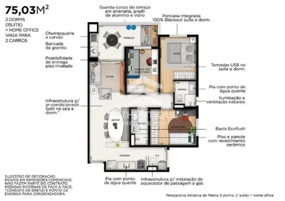 Apartamento, 3 quartos, 75 m² - Foto 27