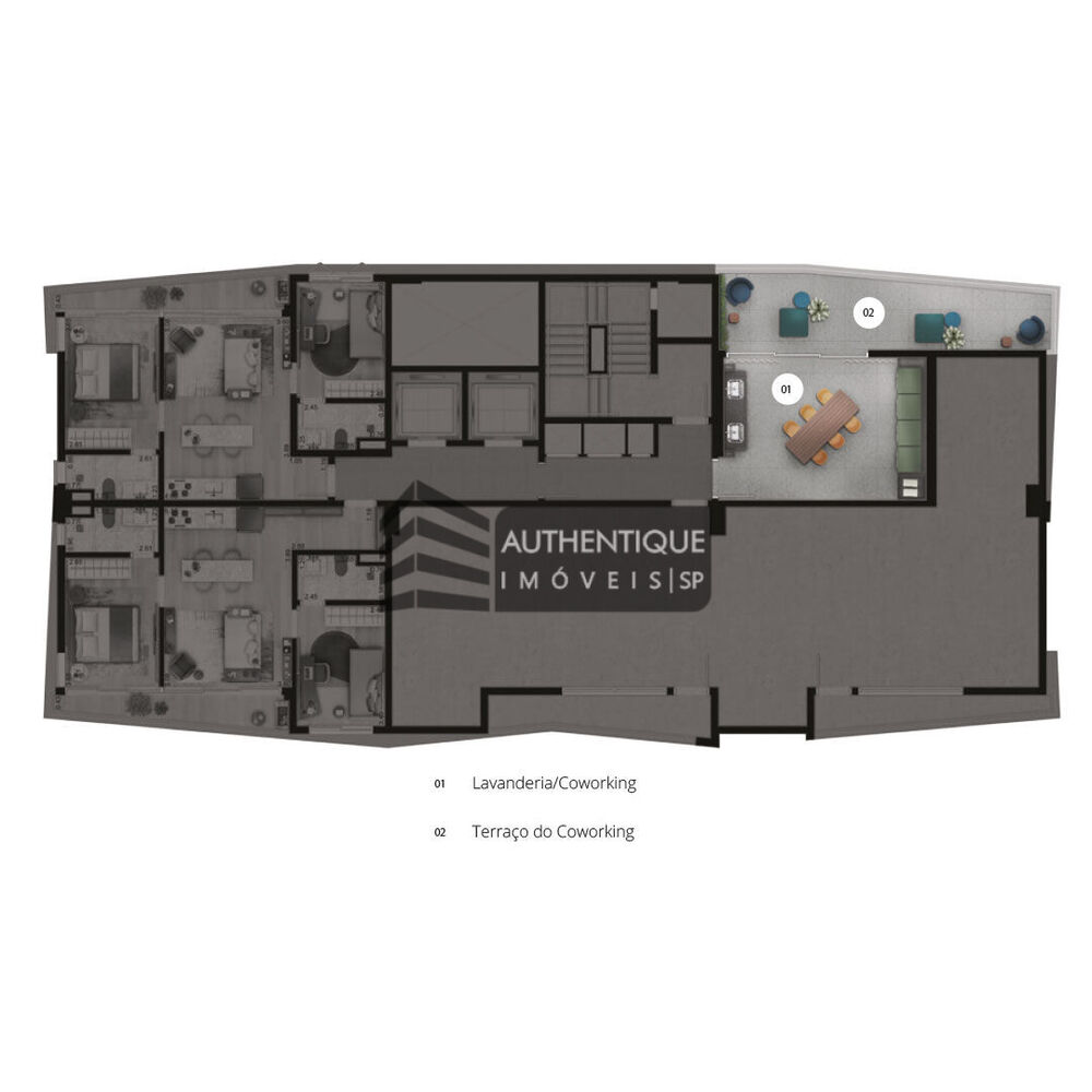 Apartamento, 2 quartos, 59 m² - Foto 24