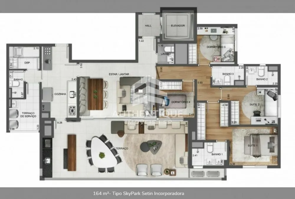 Apartamento, 2 quartos, 121 m² - Foto 9