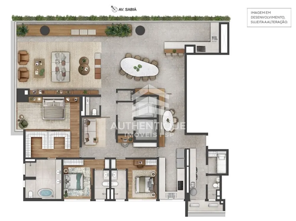 Cobertura, 4 quartos, 621 m² - Foto 6