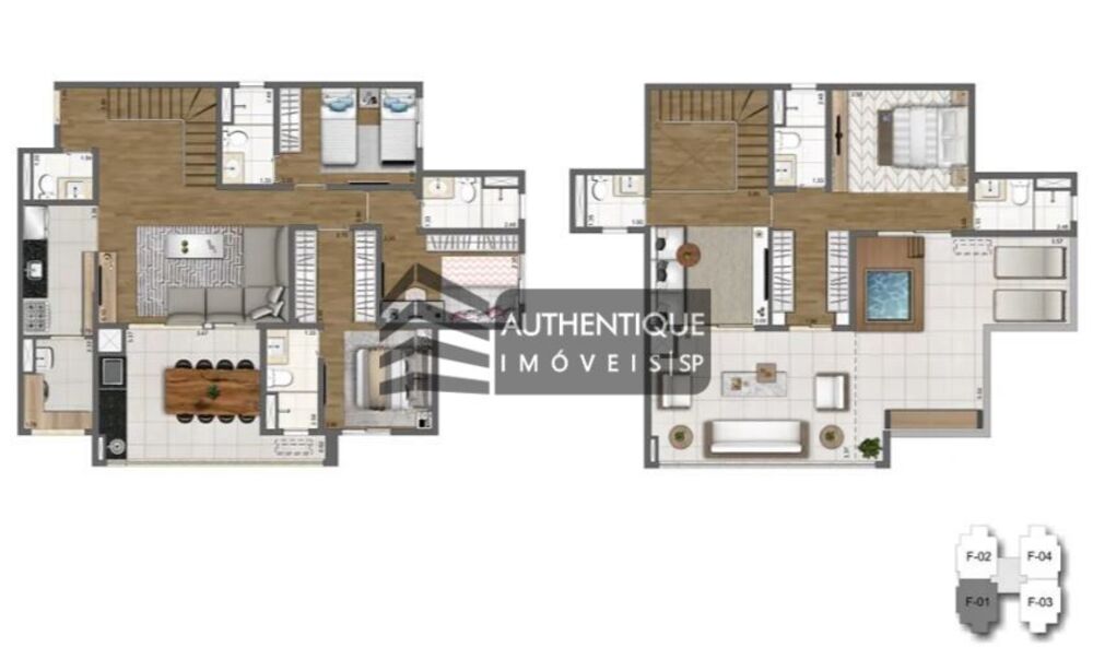 Cobertura, 4 quartos, 200 m² - Foto 14