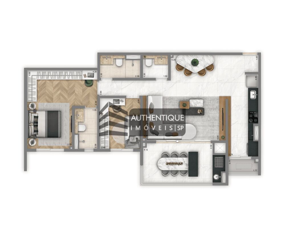 Apartamento, 3 quartos, 126 m² - Foto 37
