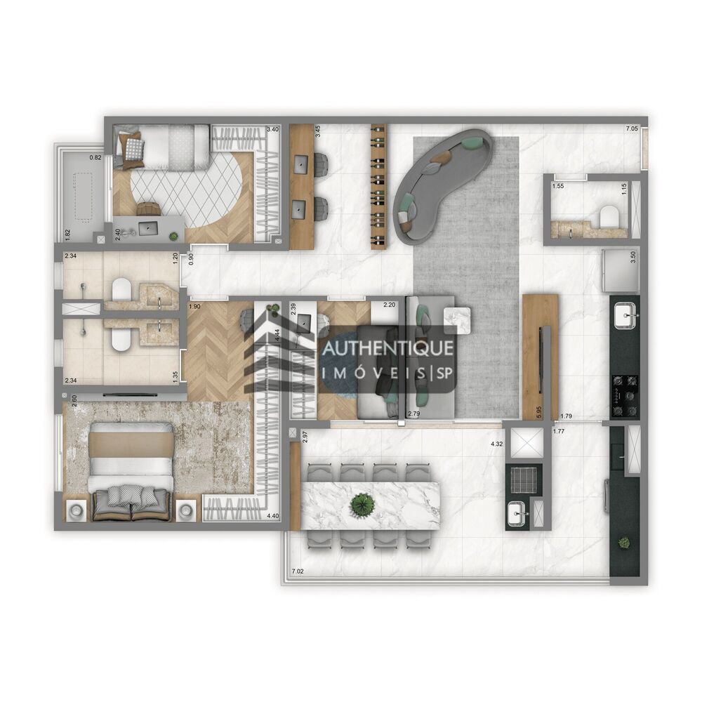 Apartamento, 3 quartos, 126 m² - Foto 20