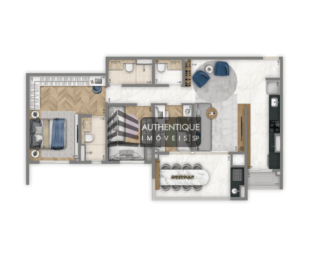 Apartamento, 3 quartos, 126 m² - Foto 16
