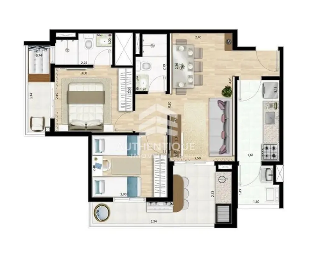 Apartamento, 3 quartos, 133 m² - Foto 20