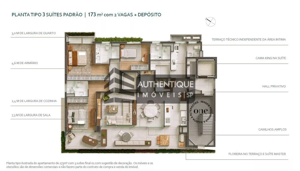 Cobertura à venda com 3 quartos, 341m² - Foto 15