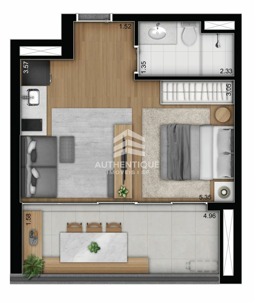 Apartamento, 2 quartos, 64 m² - Foto 5