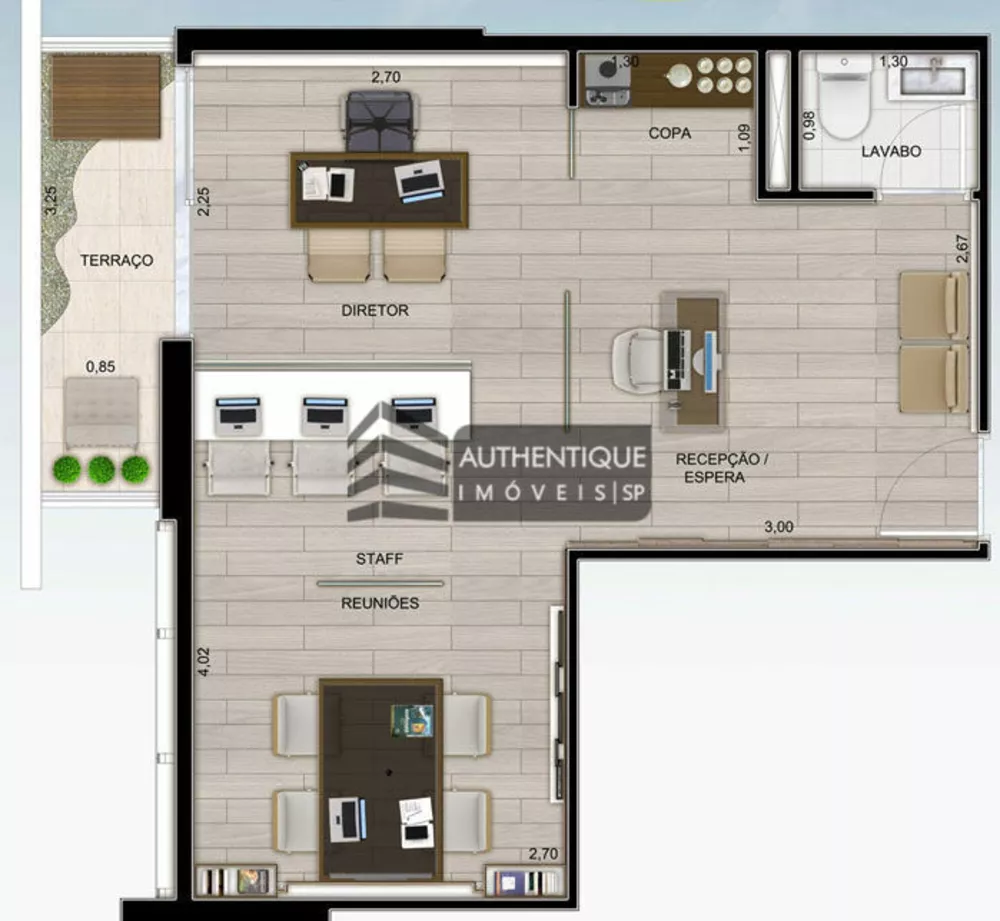 Sala-Conjunto, 32 m² - Foto 12