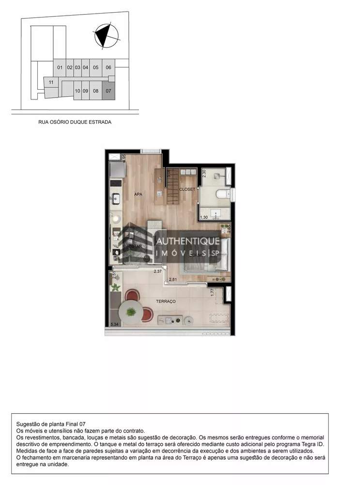 Apartamento à venda com 1 quarto, 28m² - Foto 37