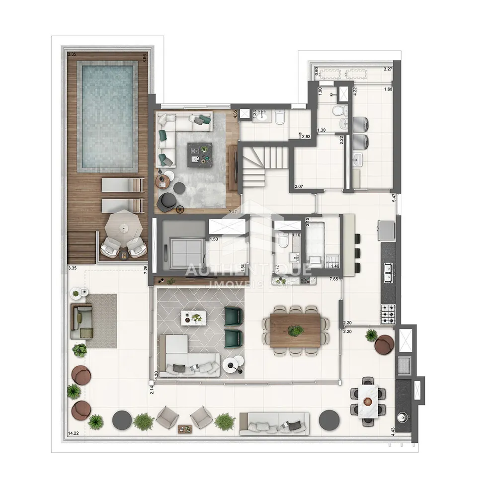 Apartamento, 4 quartos, 211 m² - Foto 40