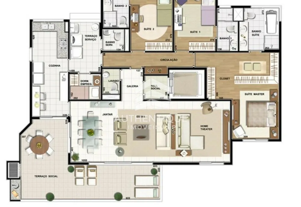Apartamento, 3 quartos, 188 m² - Foto 16
