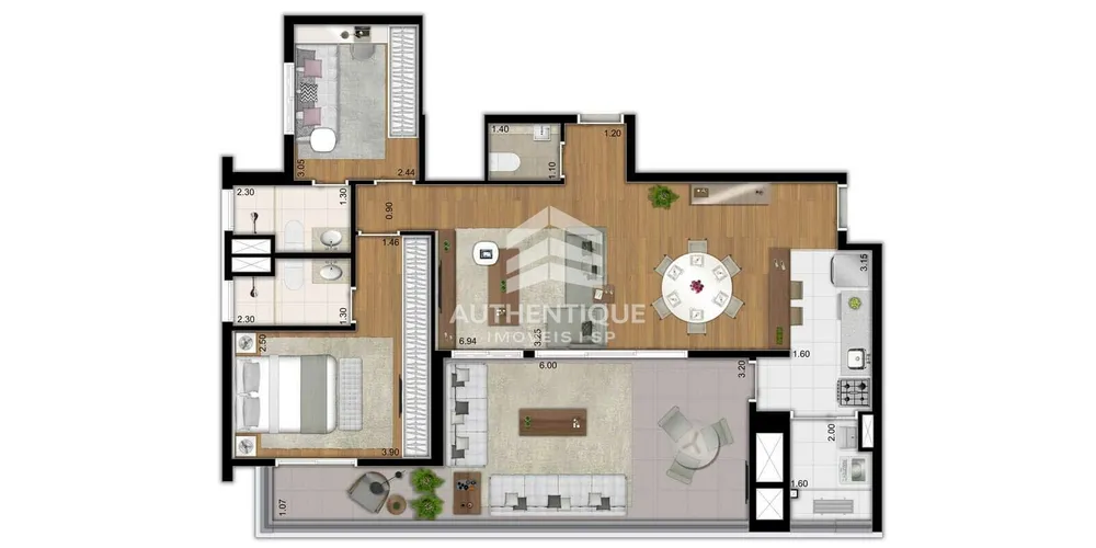 Apartamento, 2 quartos, 81 m² - Foto 8