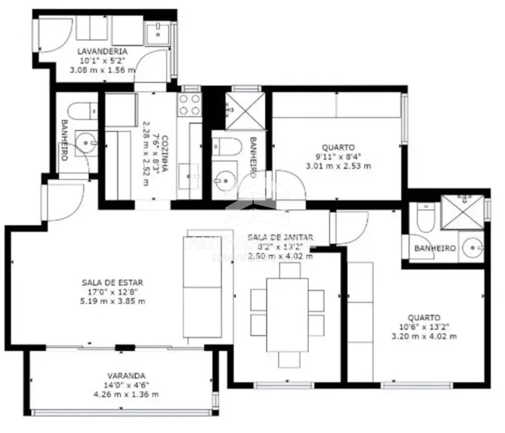 Apartamento, 2 quartos, 80 m² - Foto 14