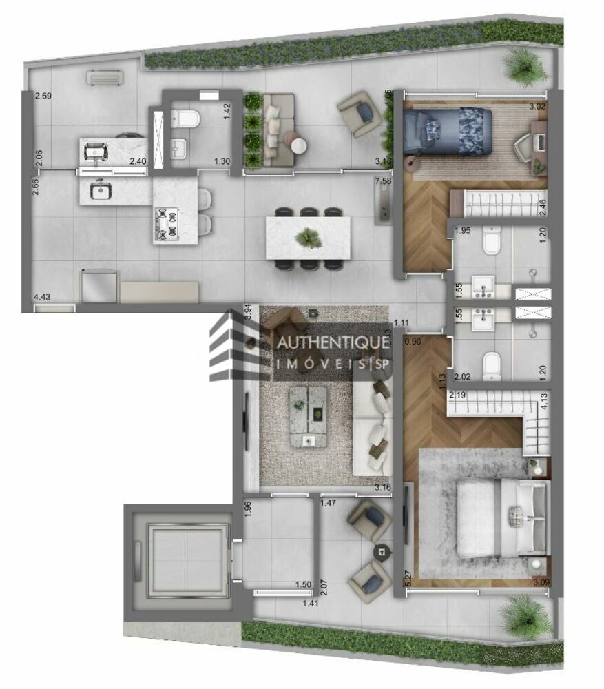 Apartamento, 1 quarto, 32 m² - Foto 33