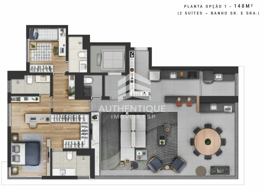 Apartamento, 3 quartos, 97 m² - Foto 9
