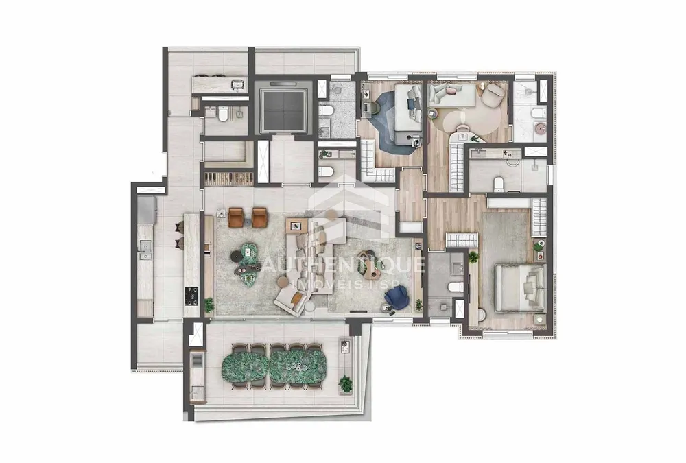 Apartamento, 4 quartos, 189 m² - Foto 10