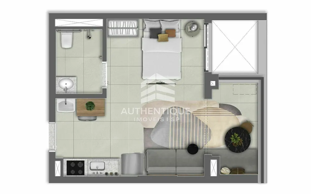 Apartamento, 1 quarto, 34 m² - Foto 18
