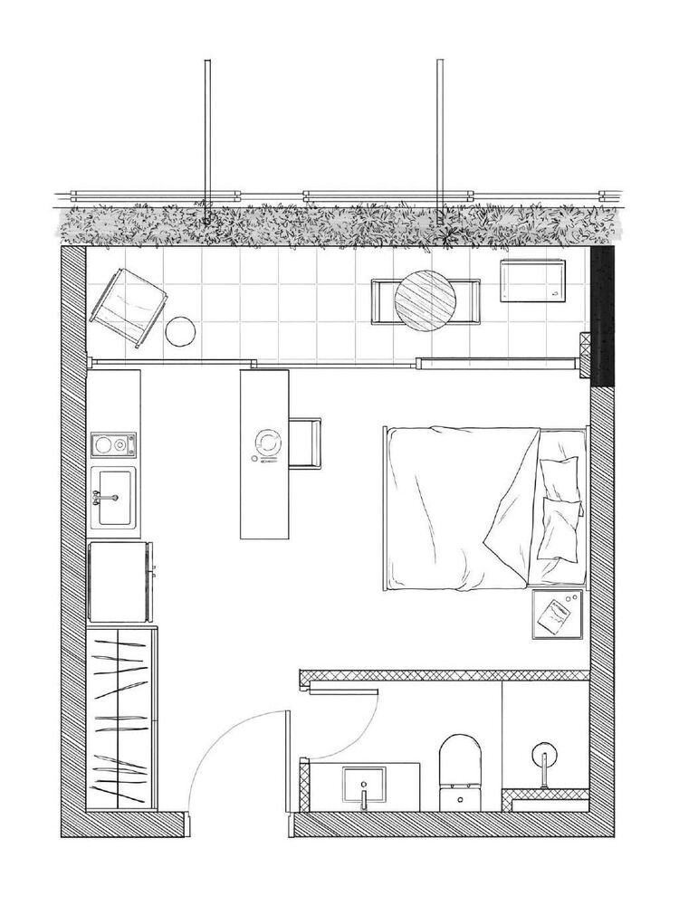 Apartamento, 1 quarto, 36 m² - Foto 6