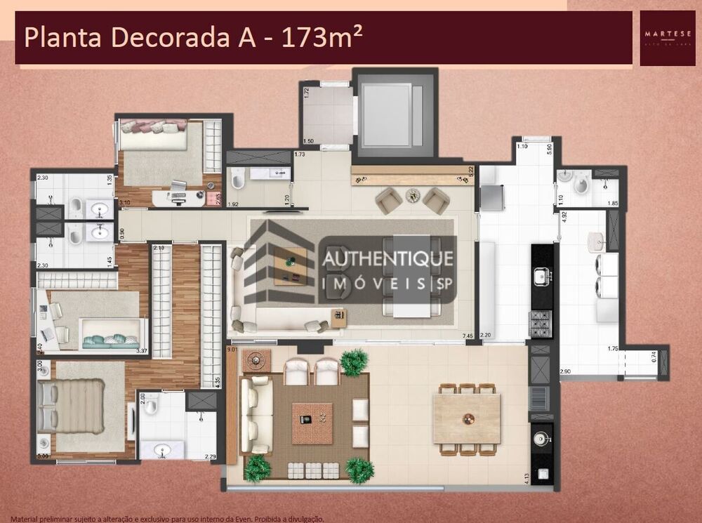 Apartamento, 3 quartos, 174 m² - Foto 13