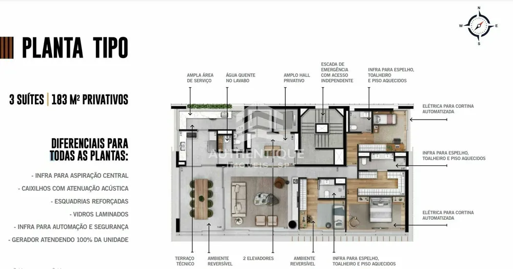 Apartamento, 3 quartos, 229 m² - Foto 22