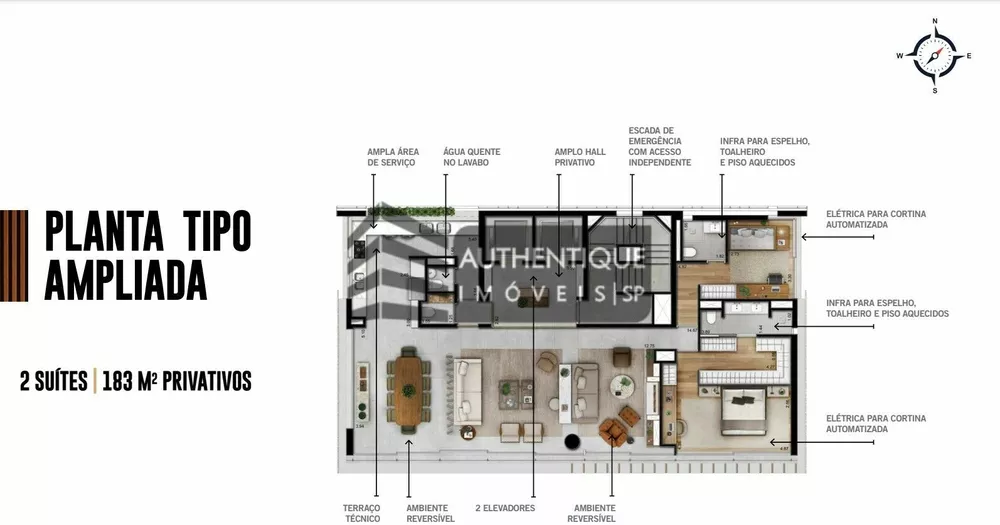 Apartamento, 3 quartos, 229 m² - Foto 10
