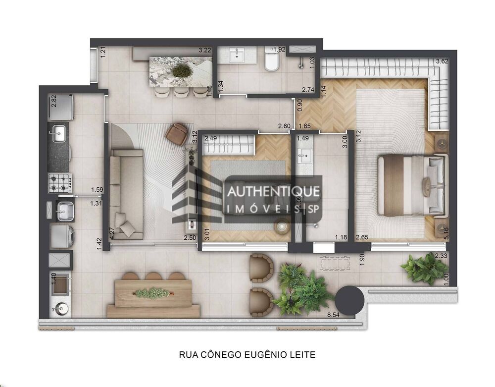 Apartamento, 2 quartos, 98 m² - Foto 15