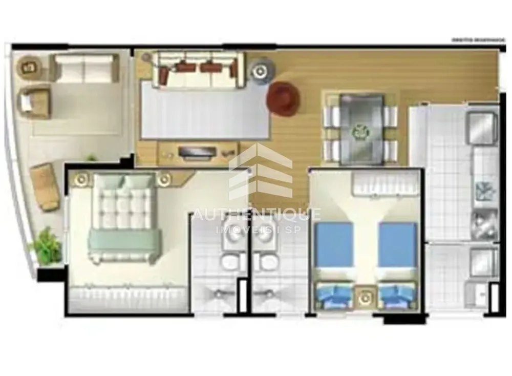 Apartamento, 2 quartos, 67 m² - Foto 6