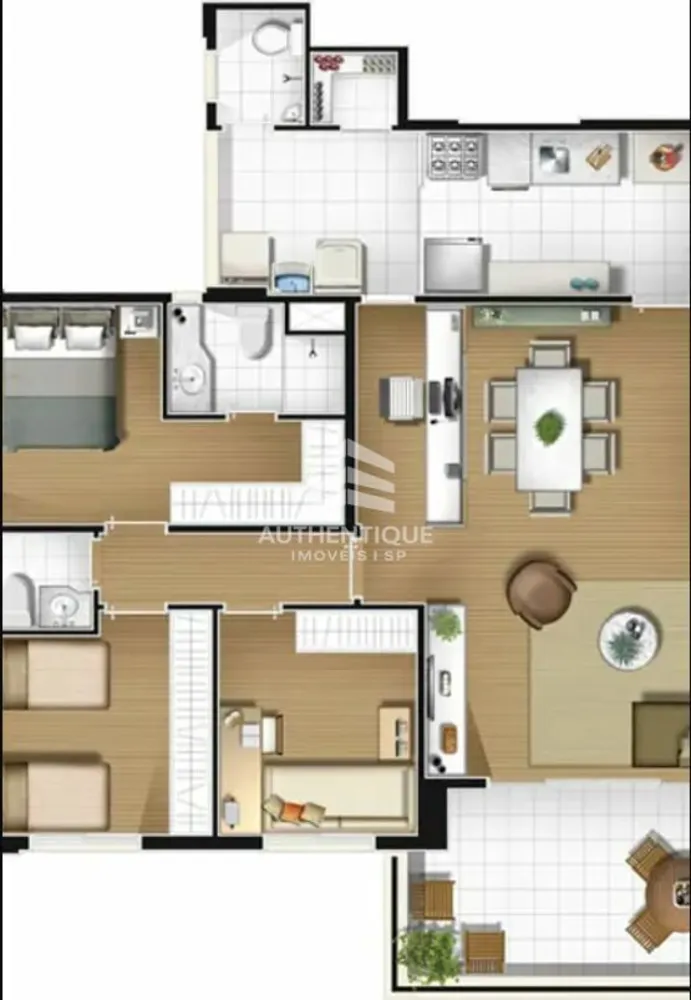 Apartamento, 2 quartos, 110 m² - Foto 4