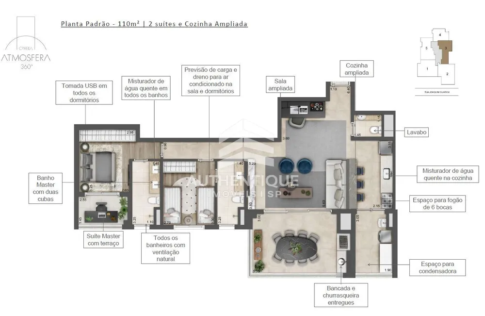 Apartamento, 3 quartos, 170 m² - Foto 23