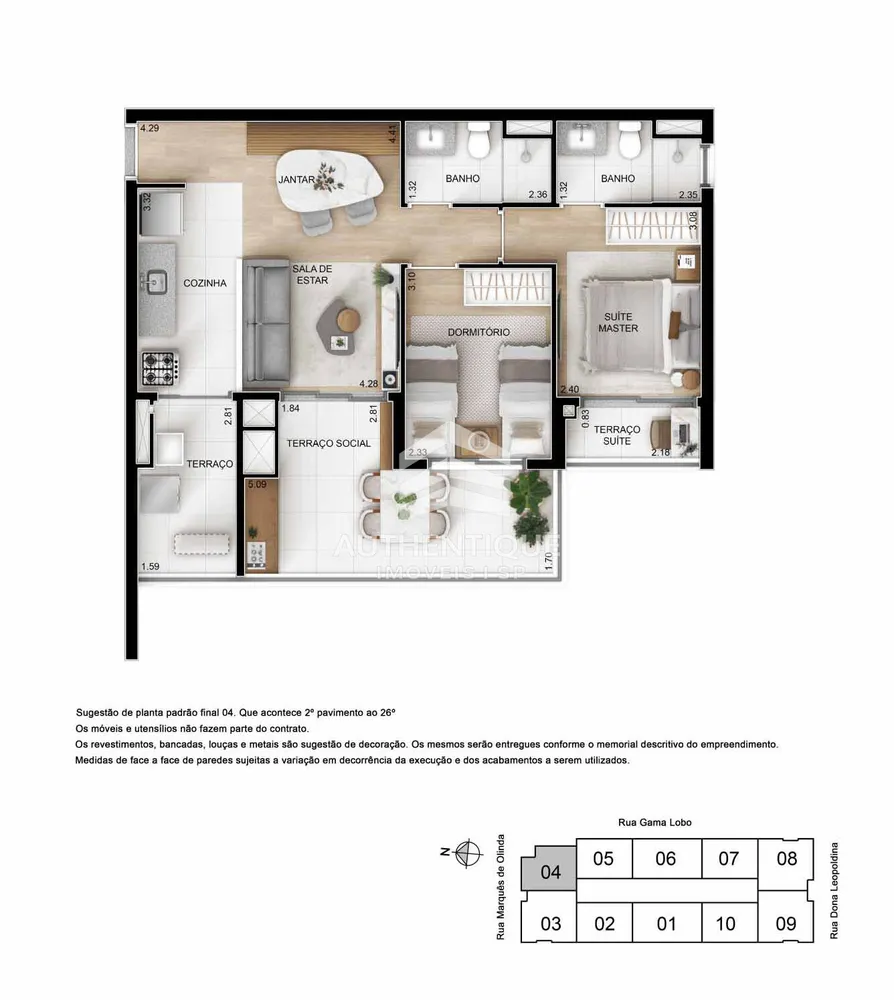 Apartamento, 3 quartos, 81 m² - Foto 7