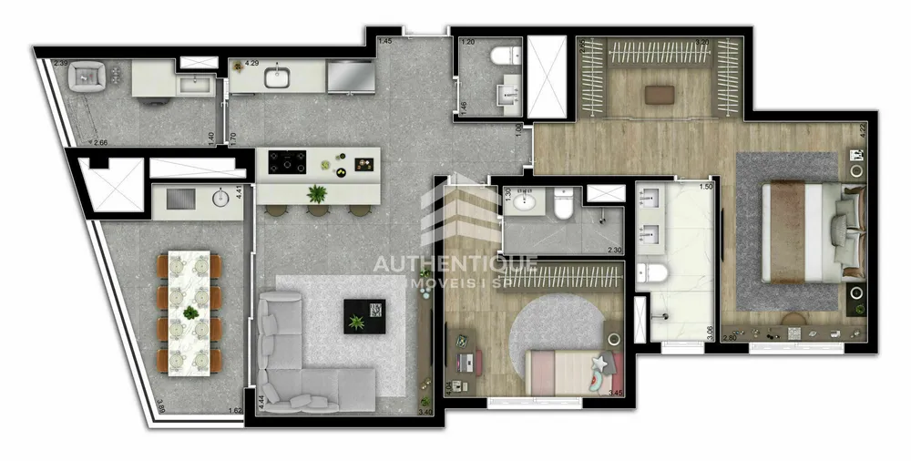 Apartamento, 3 quartos, 130 m² - Foto 11