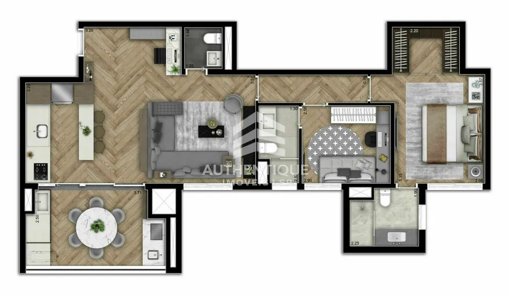 Apartamento, 3 quartos, 130 m² - Foto 12