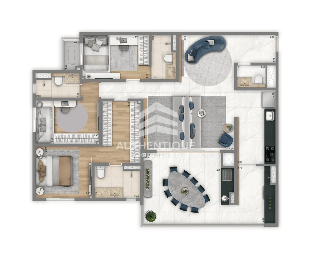 Apartamento, 2 quartos, 74 m² - Foto 11
