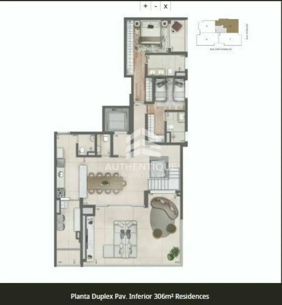 Apartamento, 3 quartos, 167 m² - Foto 3