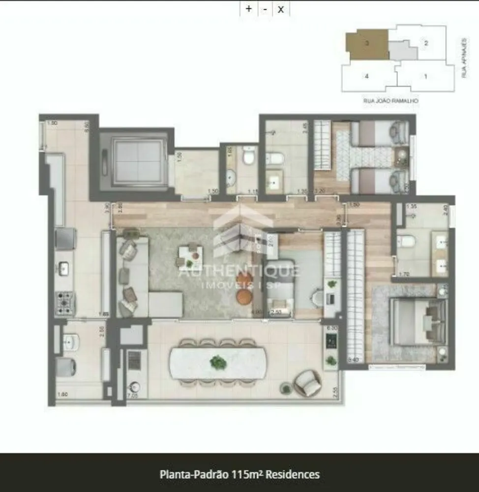 Apartamento, 3 quartos, 167 m² - Foto 6