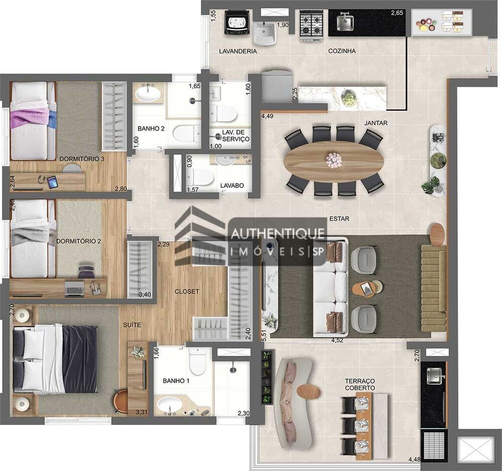 Apartamento, 3 quartos, 88 m² - Foto 31