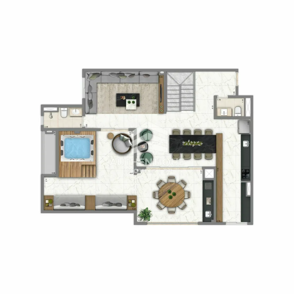 Apartamento, 4 quartos, 121 m² - Foto 2