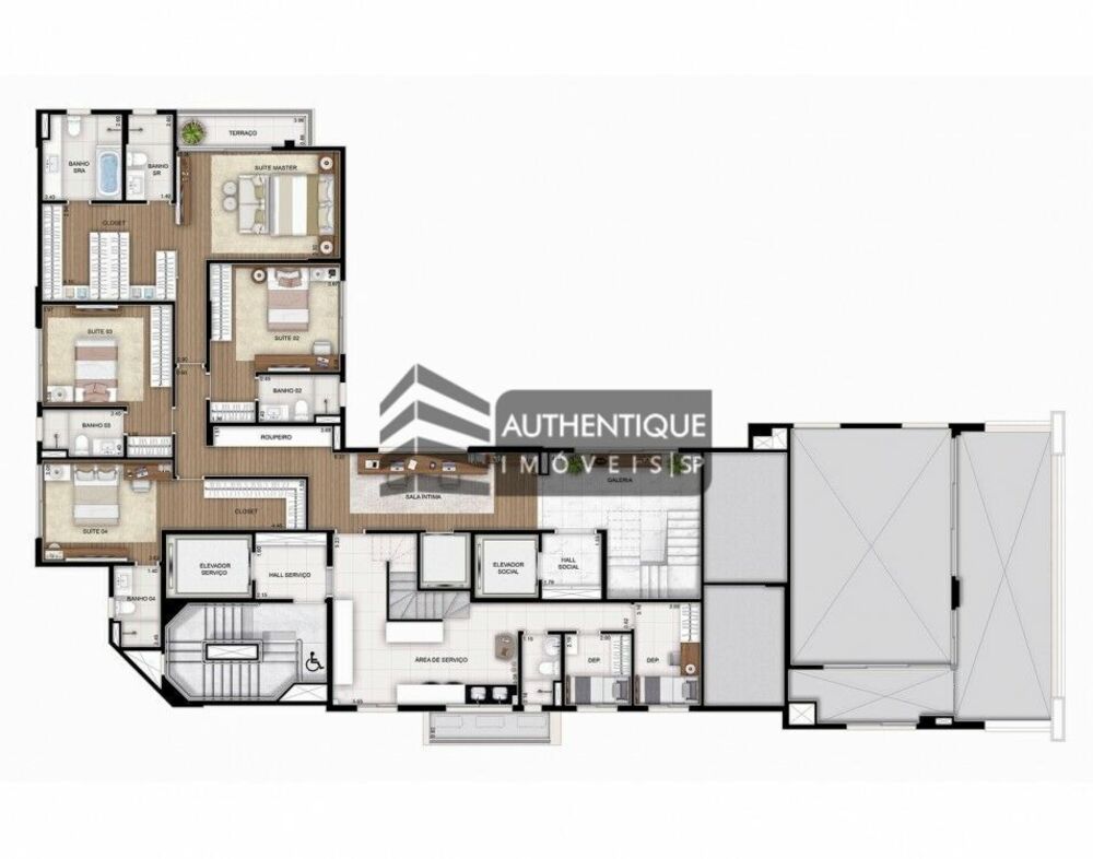 Apartamento, 4 quartos, 330 m² - Foto 16