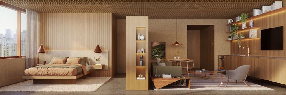 Apartamento à venda com 1 quarto, 70m² - Foto 5