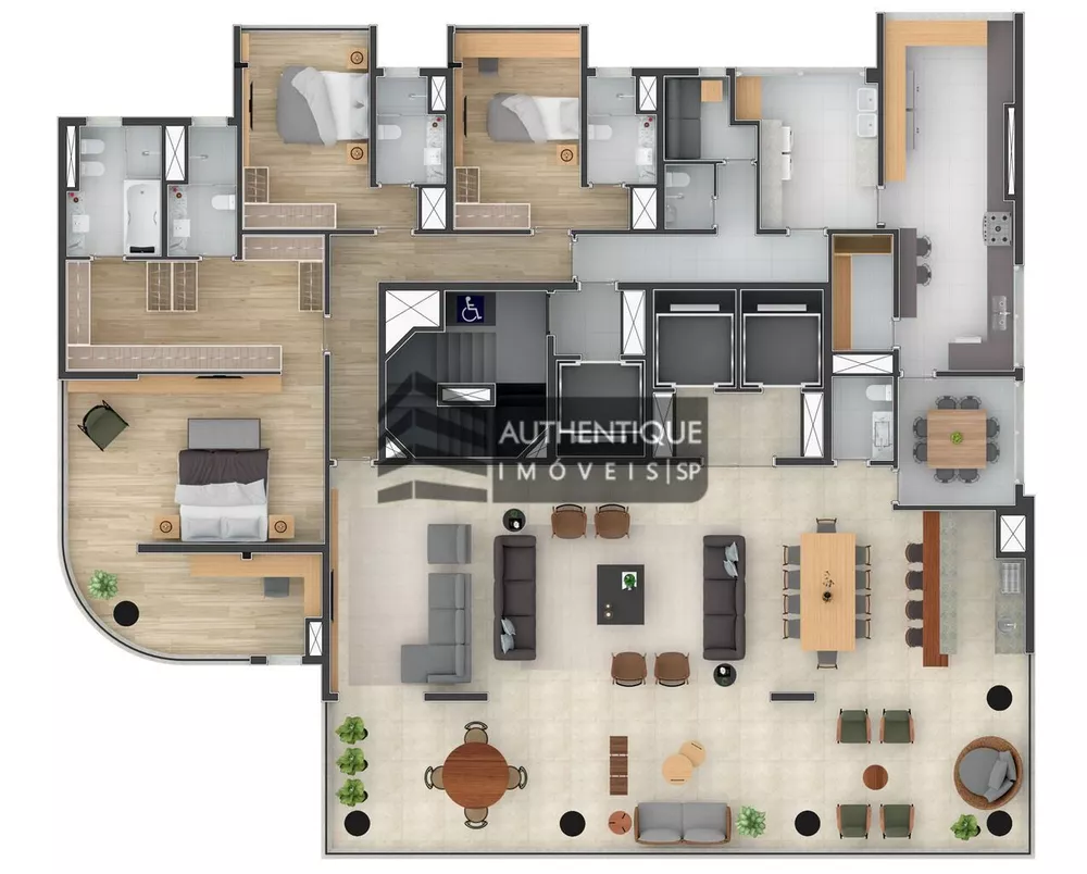 Apartamento, 4 quartos, 568 m² - Foto 2