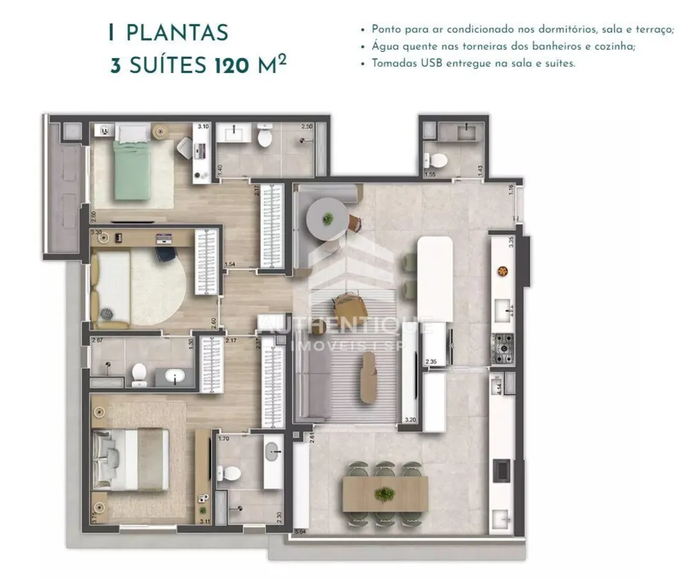 Apartamento, 3 quartos, 120 m² - Foto 16