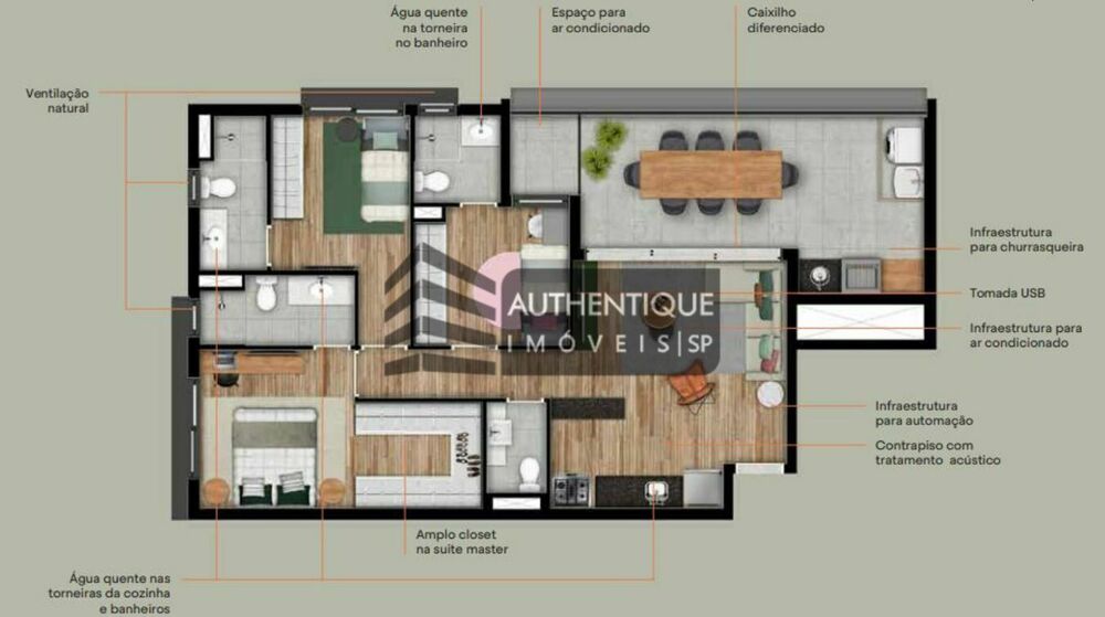 Apartamento, 1 quarto, 23 m² - Foto 7