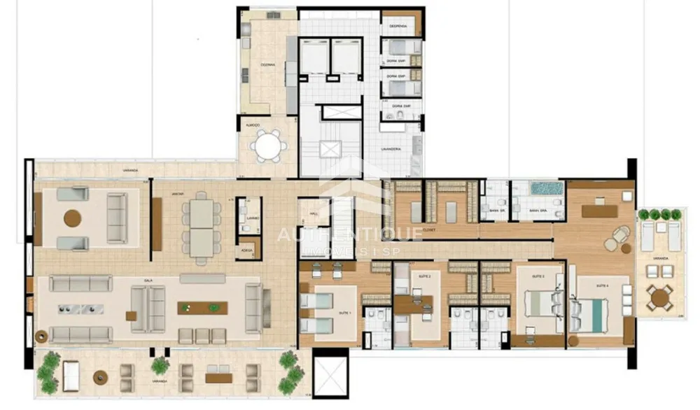 Apartamento, 3 quartos, 320 m² - Foto 16